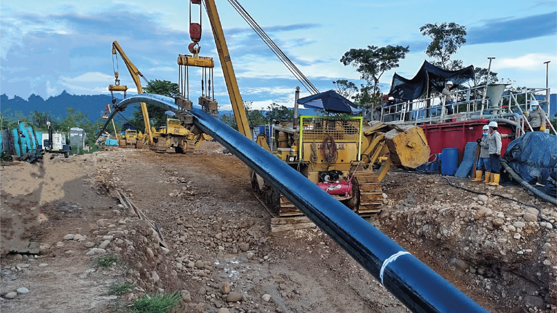 Construcción de Oleoductos Ismocol
